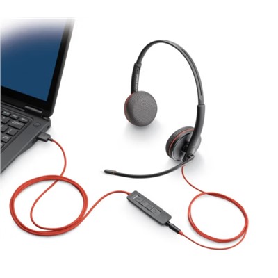 繽特力/Plantronics Poly BLACKWIRE 3225 耳機(jī)/耳麥 掛式耳機(jī)